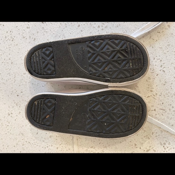 Girls Lavender Converse All Stars Rare Style!! - Picture 5 of 8